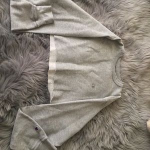Cropped Champion Grey sweatshirt